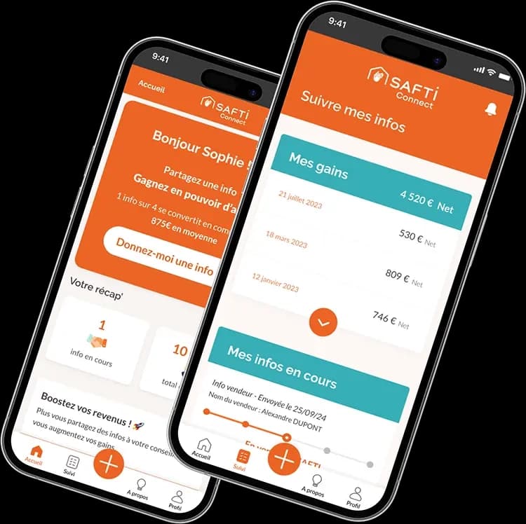 Safti Connect App Mockup